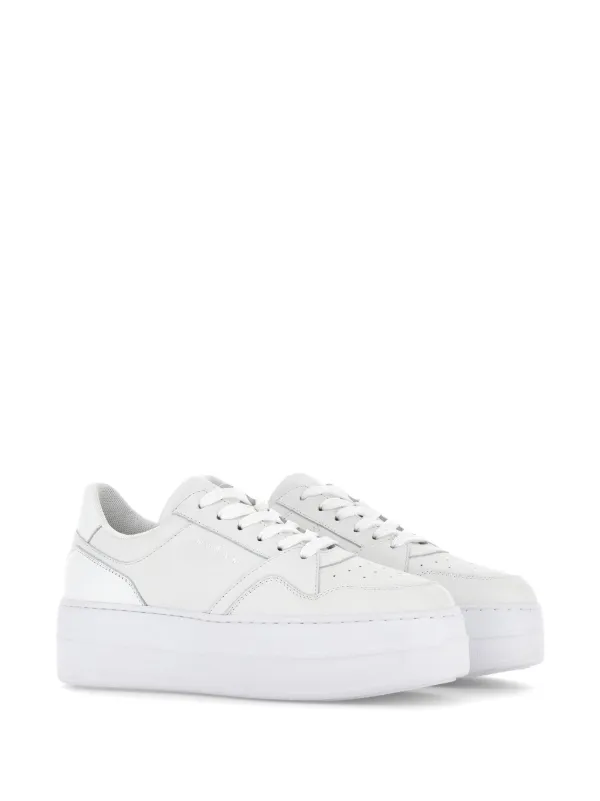 【HOGAN】H670 スニーカー HXW6700FK80U3J0CAS Sneakers Hogan Skyscraper IVORY for Woman