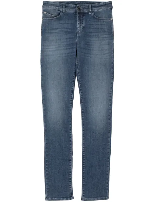Jean skinny à taille haute - Emporio Armani - Modalova