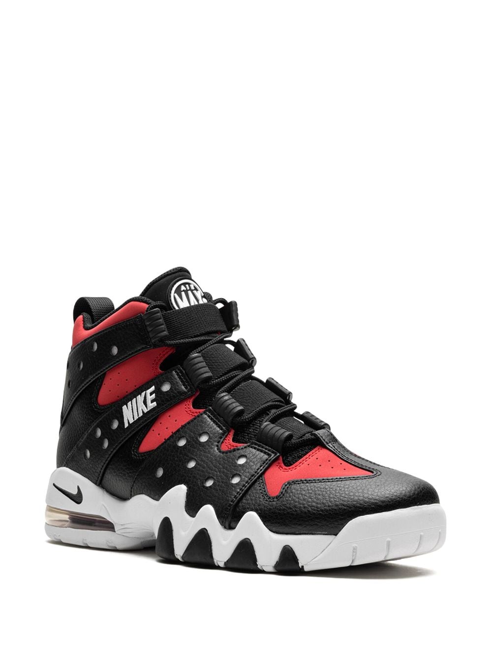 Shop Nike Air Max2 Cb 94 "gym Red" Sneakers In Black