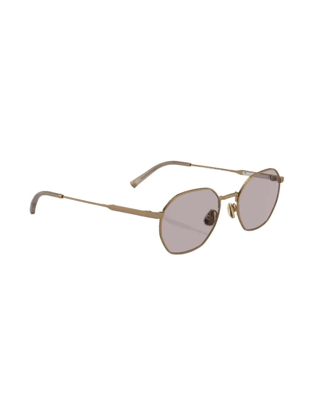 Brunello Cucinelli Unisex Sunglasses Bc2003st In Gold