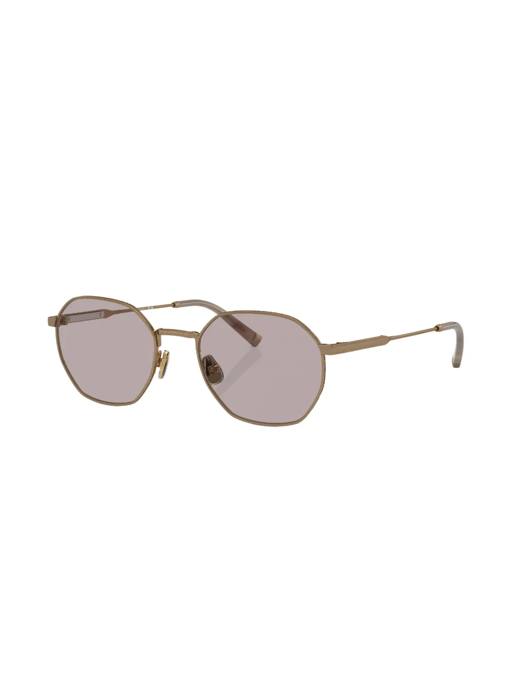 Brunello Cucinelli Unisex Sunglasses Bc2003st In Gold