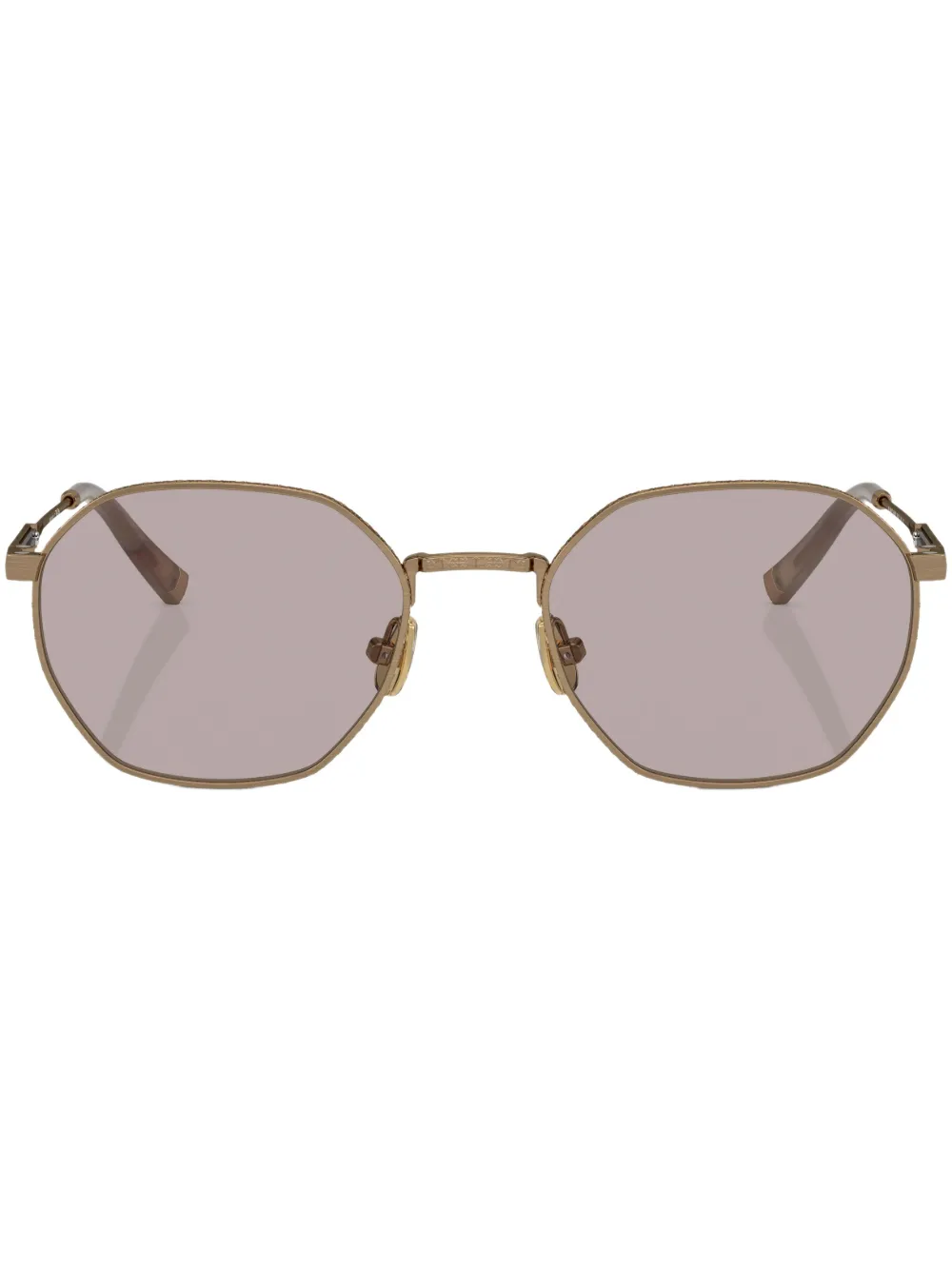 Brunello Cucinelli Unisex Sunglasses Bc2003st In Gold