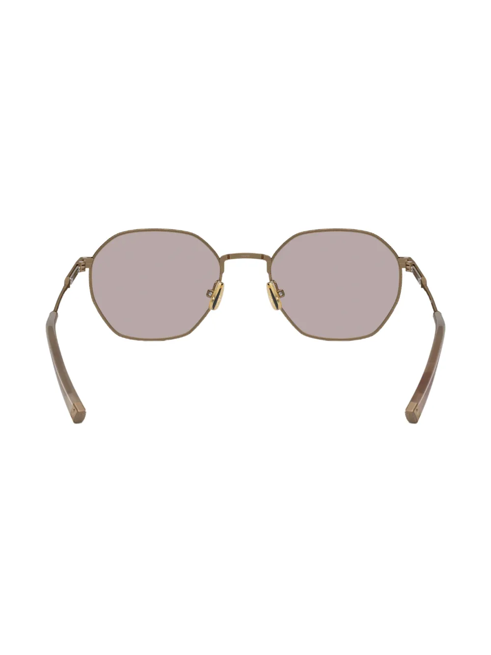 Brunello Cucinelli Unisex Sunglasses Bc2003st In Gold