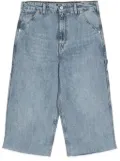 OUR LEGACY wide-leg cropped jeans - Blue