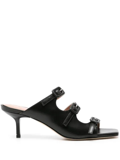 Scarosso Manuela 65mm leather mules 