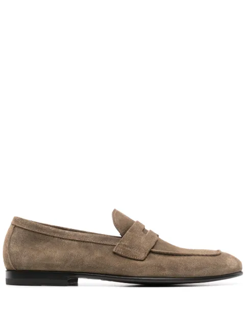 Scarosso Gregory suede loafers