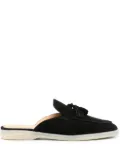 Scarosso Lucrezia suede mules - Black