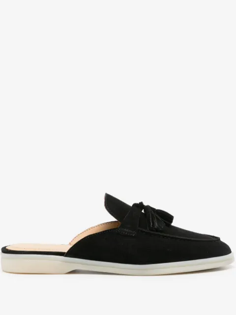 Scarosso Lucrezia suede mules