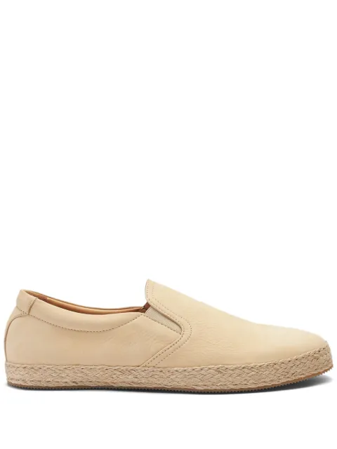 Scarosso Miguel slip-on leather espadrilles 