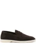 Scarosso Luciano suede loafers - Brown