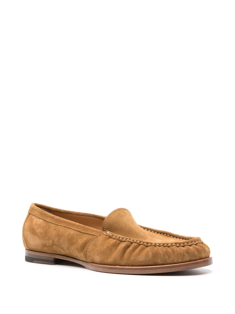 Scarosso Alain suede loafers - Bruin