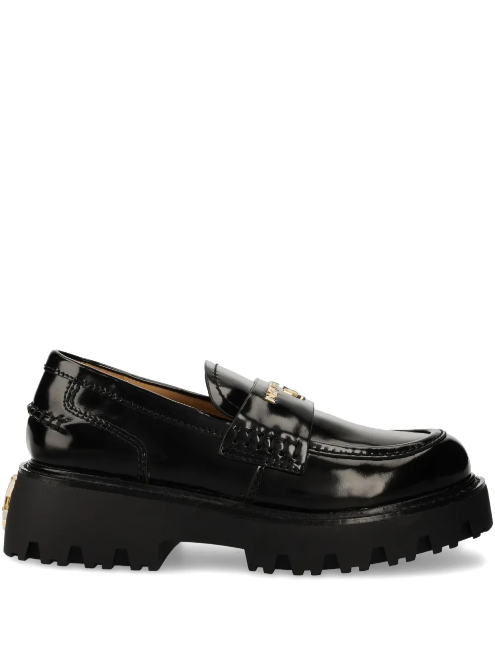 Flawed platform loafers