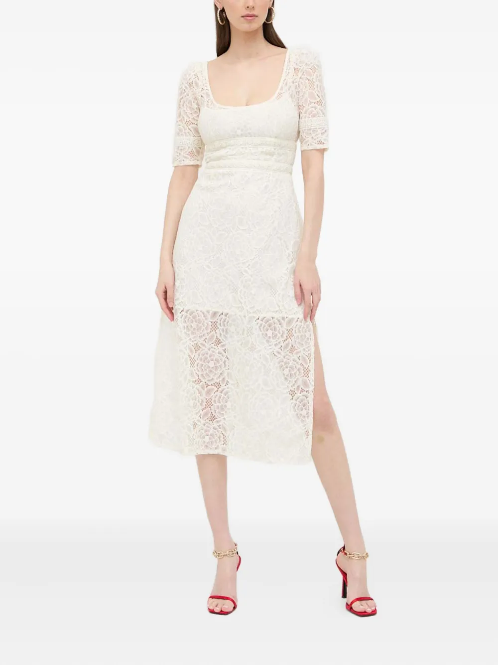 For Love And Lemons lace open back dress | Evening Dresses | Image 2