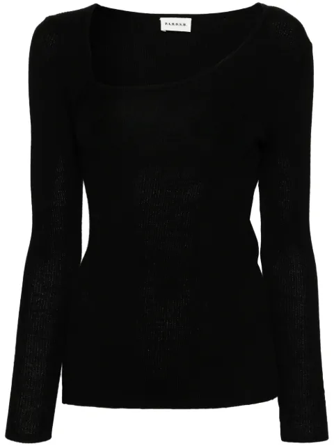 P.A.R.O.S.H. ribbed-knit sweater