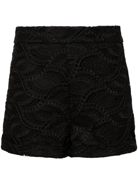 Ermanno Scervino guipure-lace mini shorts