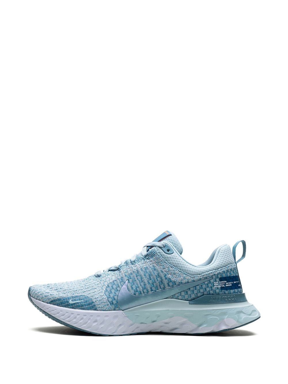 Shop Nike React Infinity Run Fk 3 "ocean Bliss" Sneakers In Blue