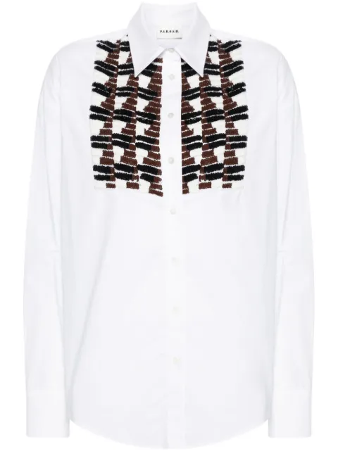 P.A.R.O.S.H. chemise à sequins