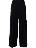 P.A.R.O.S.H. gabardine cargo trousers - Blue