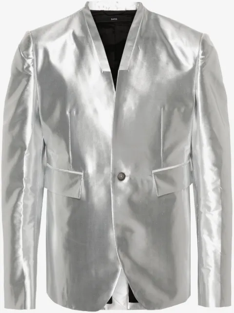 SAPIO Tela single-breasted blazer
