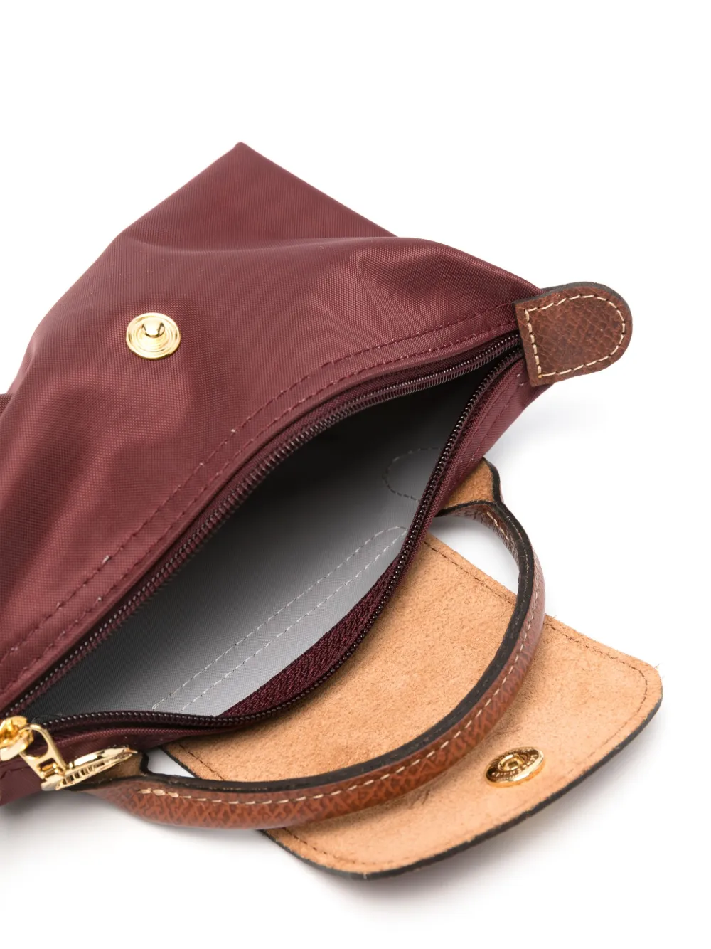 Longchamp Le Pliage Original kleine tas Rood
