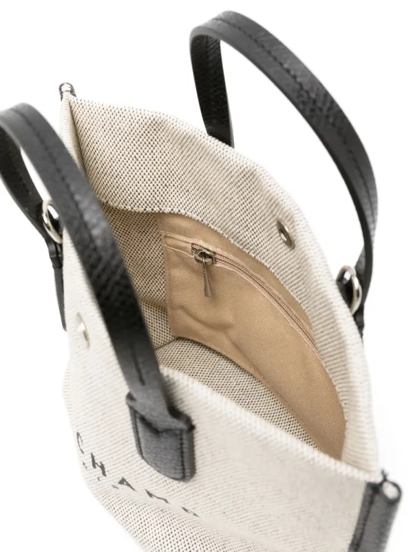 【Longchamp】ESSENTIAL L TOTE BAG コットンキャンバス 3色 Essential L Tote bag Ecru - Canvas | Longchamp US