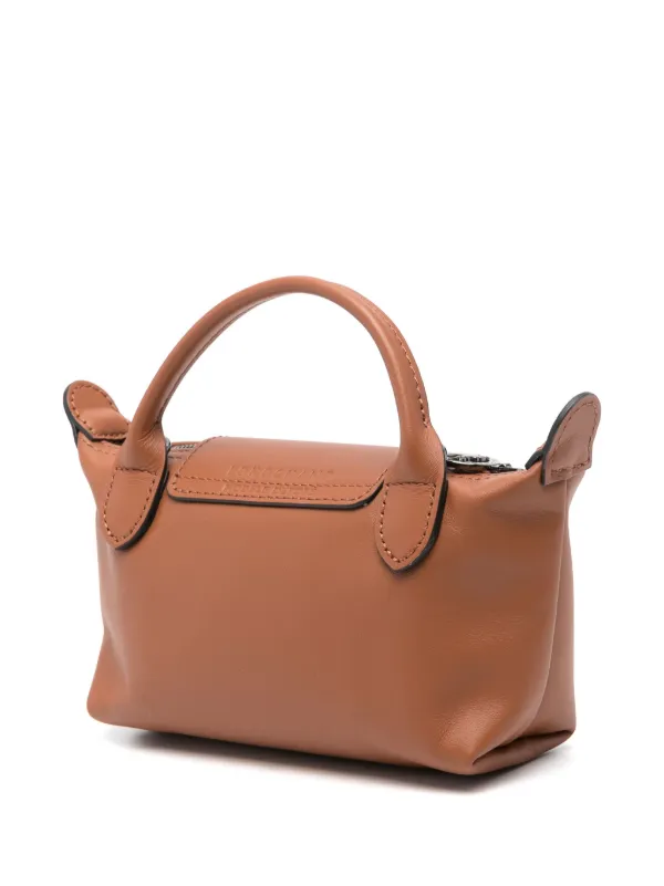 Longchamp Le Pliage Xtra Mini Bag Brown FARFETCH AE