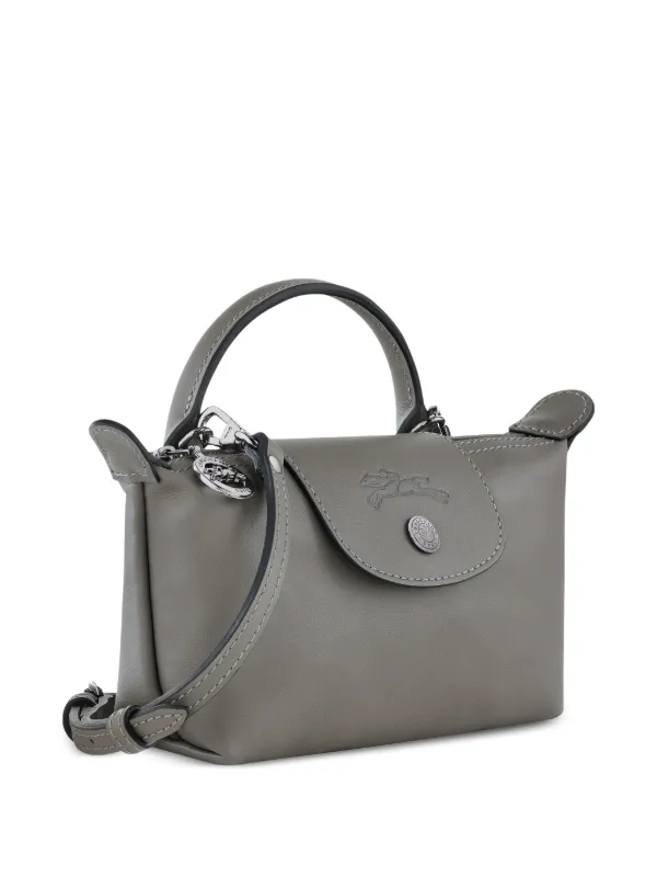 モノグラムバッグ グレー Longchamp Le Pliage Xtra Pouch ハンドバッグ XS | グレー | FARFETCH JP