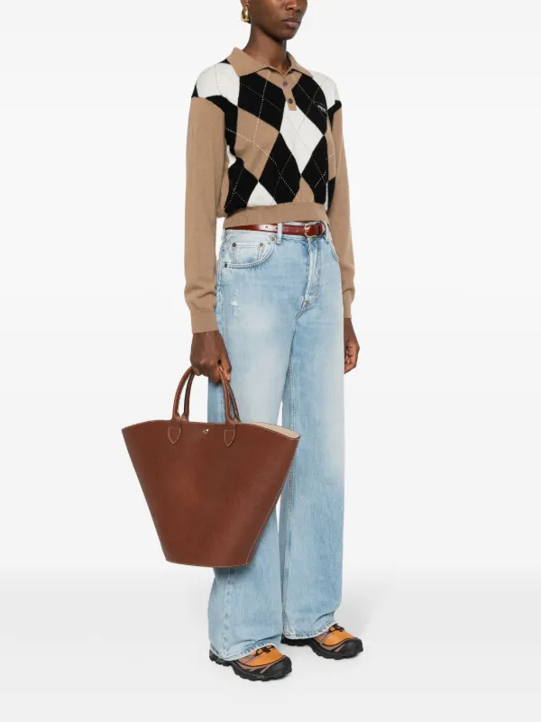 バッグ・カバンその他 Longchamp Epur XL Leather Tote Bag Brown Épure XL Tote bag Brown - Leather | Longchamp US