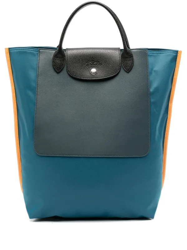 Longchamp Medium Cabas Tote Bag Blue FARFETCH AO