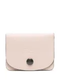 Longchamp Le Pliage Xtra leather card holder - Pink