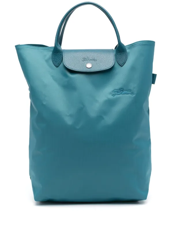 Longchamp medium tote long handle best sale