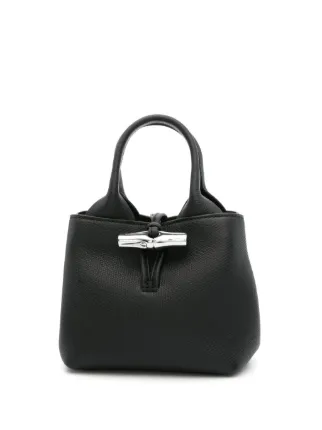 Longchamp Le Roseau XS Tote Bag | Black | FARFETCH