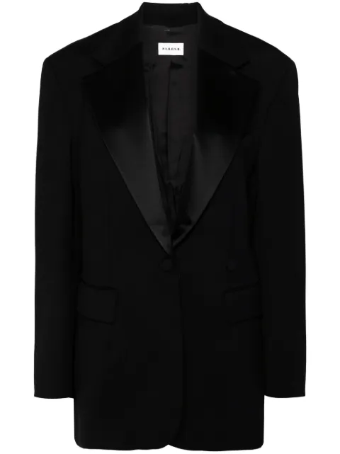 P.A.R.O.S.H. single-breasted virgin wool blazer