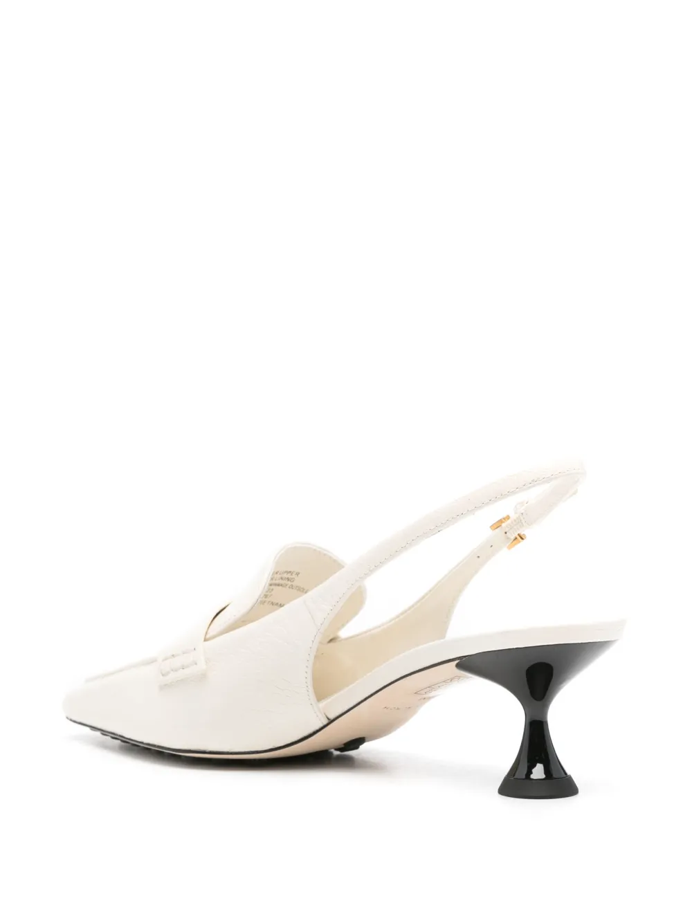 Tory Burch 60mm Slingback Leather Pumps In Neutrals