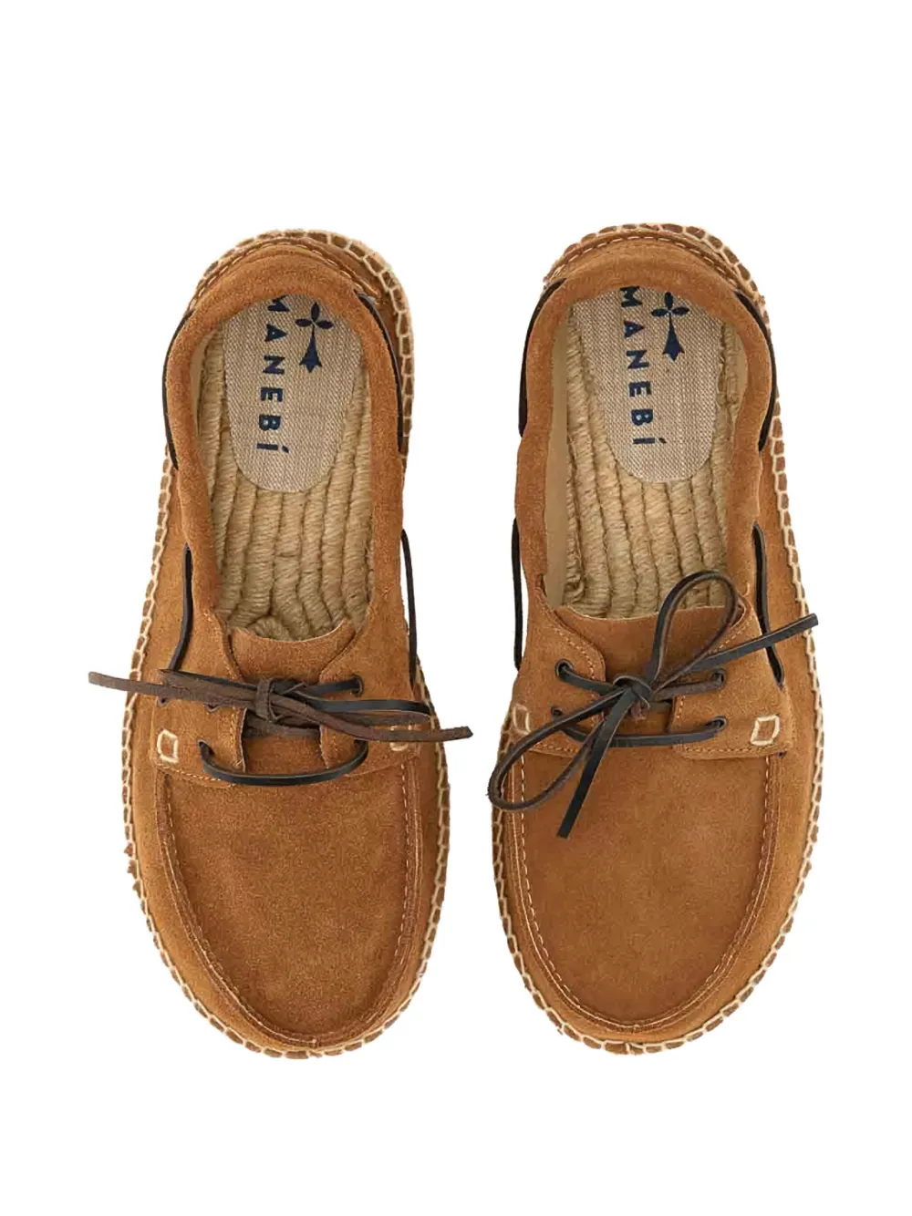 Manebi Suède bootschoenen Bruin