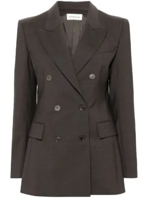Theory double-breasted Blazer | Grey | FARFETCH
