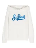 MC2 Saint Barth Kids Oliver cotton hoodie - White