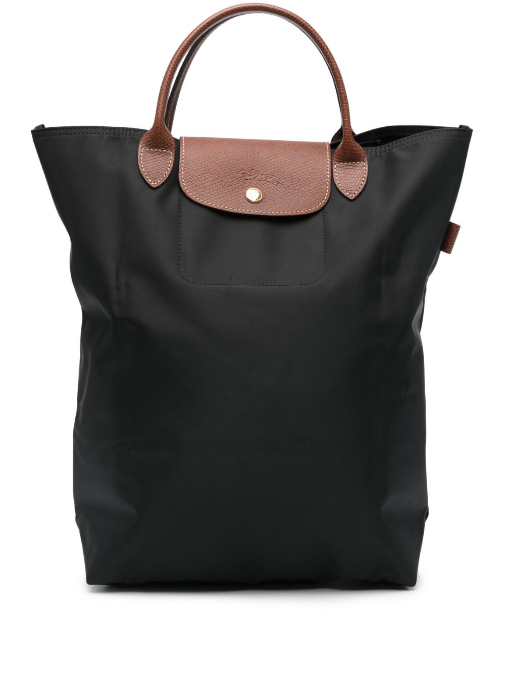 Longchamp medium canvas tote bag – Black