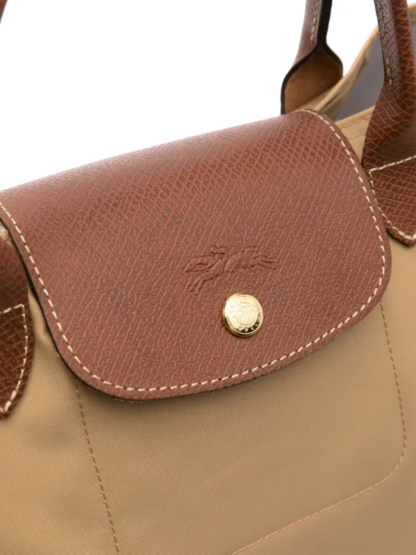 Longchamp logo-embossed Tote Bag | Neutrals | FARFETCH