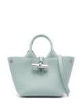 Longchamp XS Le Roseau Essential leather bucket bag - Blue