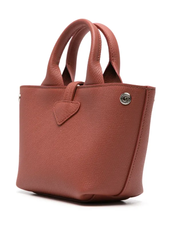 Longchamp Small Roseau Tote Bag Brown FARFETCH AE