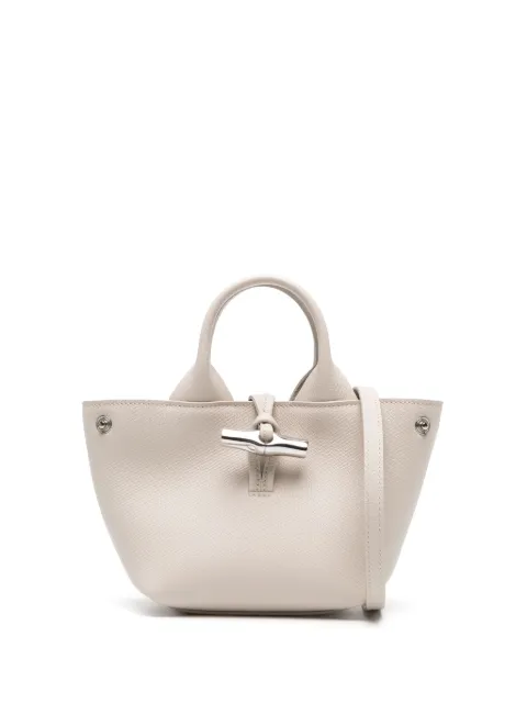 Longchamp Roseau XS leather tote bag