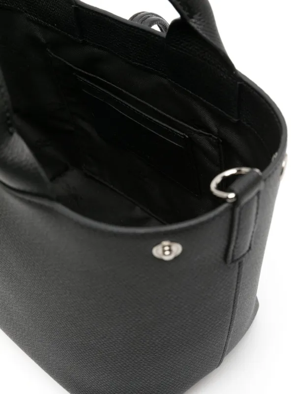 【関税&送料込】Longchamp Le Roseau Black Bag S Le Roseau S Handbag Black - Leather | Longchamp US
