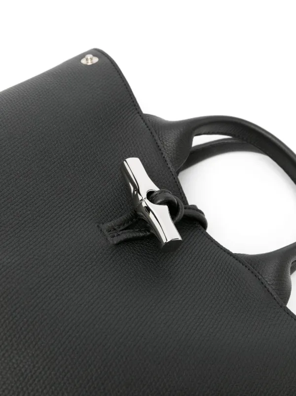 バッグ・カバンその他 Longchamp Le Roseau black bag S Le Roseau XS Handbag Black - Leather | Longchamp US