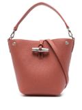 Longchamp small Le Roseau bucket bag - Red