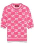 Gucci GG jacquard wool sweater - Pink