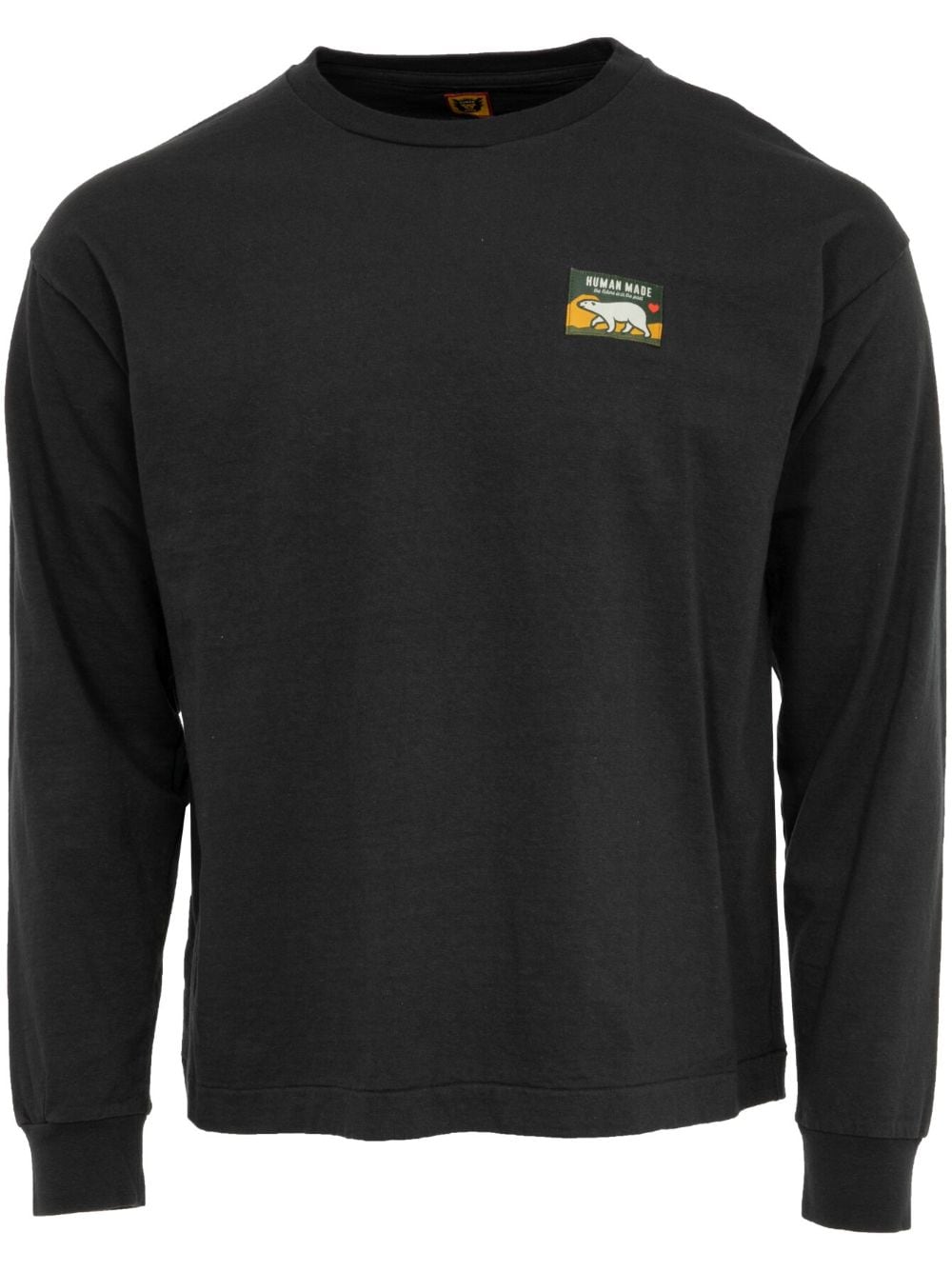 Human Made Sweatshirt Mit Logo-print In Schwarz