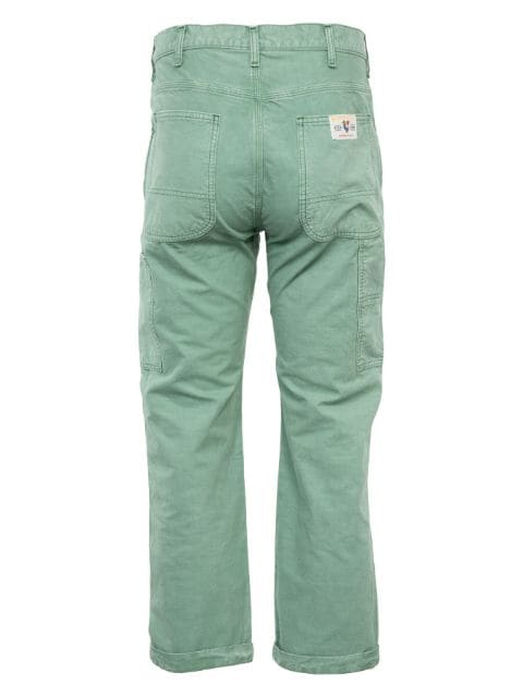 Garment Dyed cotton trousers