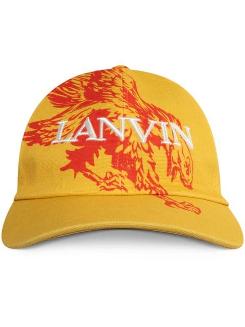 Lanvin x Future Eagle-print cotton cap