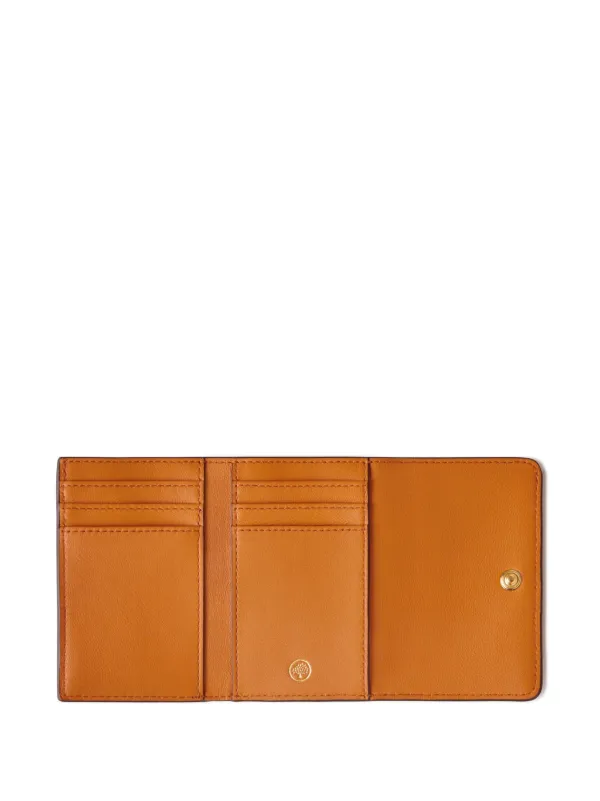 Mulberry Continental tri fold Wallet Orange FARFETCH TR